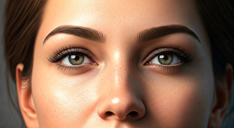 extensions de cils: regard réveillé au matin sans effort