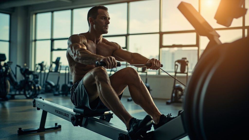 rameur: 12 muscles clés pour booster puissance et cardio